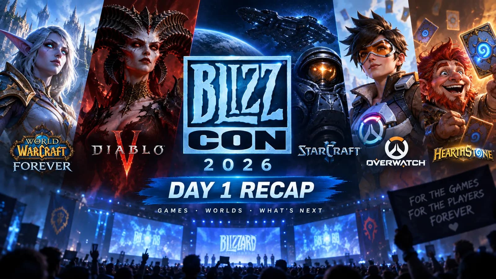 BlizzCon 2026: итоги первого дня и главные анонсы