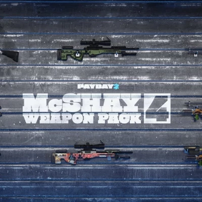 PAYDAY 2: McShay Weapon Pack 4